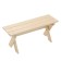 Wooden -folding storage shop "Dobroparov" 100x33x45 cm, for a bath, load up to 100 kg