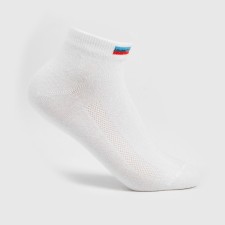 Women's socks, white color, size 23-25