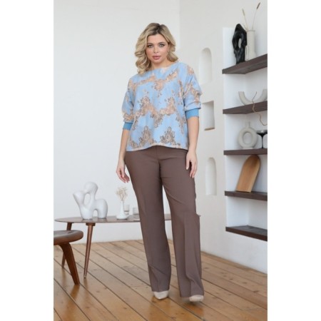 Female jumper, size 62, blue color-12
