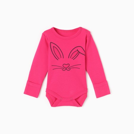 Body baby, raspberry color, height 68 (3-6 months)