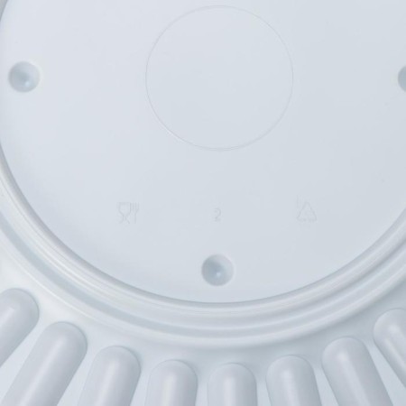 Tortovitsa plastic disposable pr-ST-225, bottom, 25 × 10.6 cm, internal 23 × 9.5 cm, white color-2