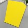 Foamiran "neon shine - yellow" adhesive base, 2 mm format A4 (set of 5 sheets)