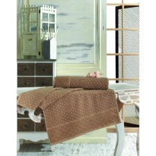 Terry towel Sofi de Marko Delta, 550 g, size 50x90 cm, coffee color
