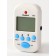 Metron for tuning musical instruments, universal, with a battery, white