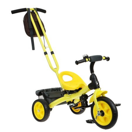 Three -wheeled bicycle Vivat 3, yellow color
