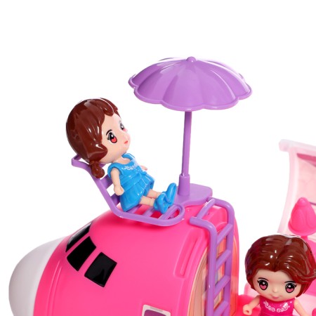 Parking aircraft "Flight of Dream", with figures-18