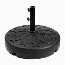 Star of an umbrella, black, 58 x 18 cm, for umbrellas with a pipe diameter of 38/48 mm