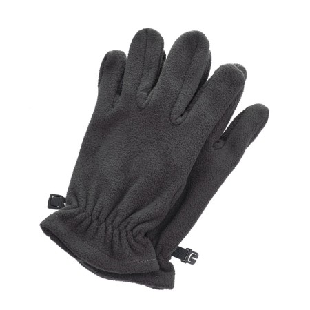 Gloves fleece, gray color, size L-XL-5
