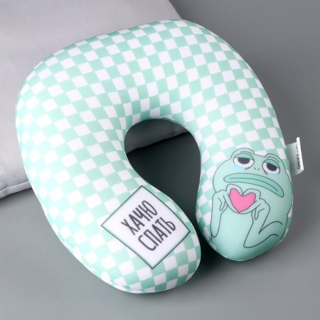 Pillow for traveling anti -stress "Khachu Sleep"-1