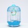 Birds Cell-Kound equipped BD-4/2, 23.5 x 33 cm, blue