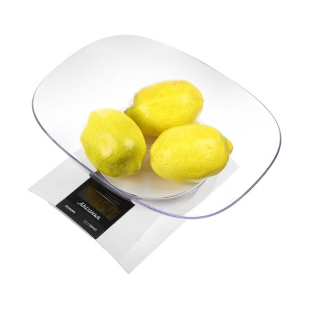 Libra kitchen "Aksinya" KS-6505, electronic, up to 3 kg, white-4