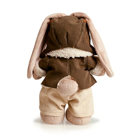 Soft toy "Bunny mi in a pilot jacket", 25 cm-4