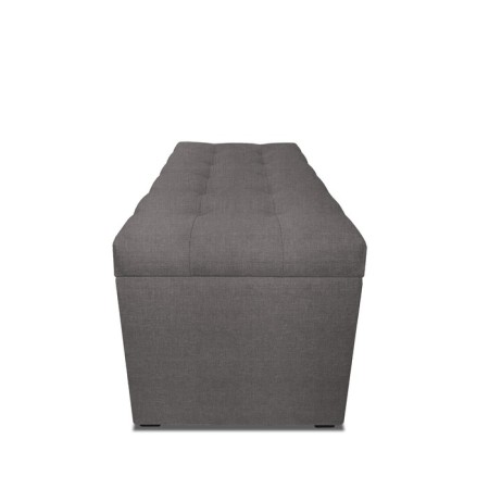 Puff with a lid and weighting, 800 × 400 × 420 mm, Vital velor, Dove color-2