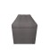 Puff with a lid and weighting, 800 × 400 × 420 mm, Vital velor, Dove color