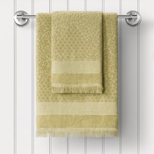 Tmachry Guten Morgen Pistachio, 400 gr, size 70x130 cm, green color