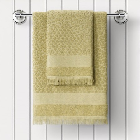 Tmachry Guten Morgen Pistachio, 400 gr, size 70x130 cm, green color