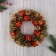 New Year's Wreath D-22 cm "cones and red gifts"