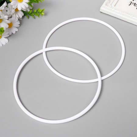 Ring Plastic for making dream catcher d = 20.5 cm-2