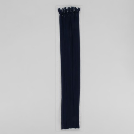 Lightning secret, No. 3, non-proceeding, locking machine, 60 cm, dark blue color-2