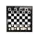 Magnetic chess 31 x 31 cm, King H-5.8 cm, D-2.3 cm, plastic board and figures