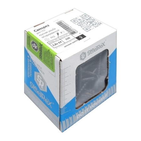 Self -tread for GKL Large thread, Steelrex oxide 3.8x 64, 100 pcs.-1