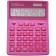 Citizen desktop calculator "SDC-444xrpke", 12-bit, 155 x 204 x 33 mm, double power, pink