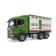 Bruder Scania truck for transportation of animals, with a cow, green color