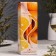 Antique aromatic "orange" candle, 2.3x 24.5 cm, 5 hours, 55 g, orange