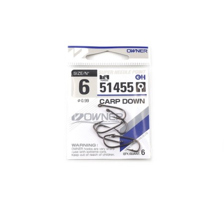 The hook Owner Carp Down BC No. 6, 6 pcs.