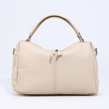 Board-sacking bag, long belt, beige color