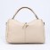 Board-sacking bag, long belt, beige color