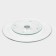 Glass stand for a cake rotating shares "Piono", D = 24 cm