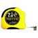 Roulette Encor "velor" 10103, rubberized plastic, steel tape, 7.5 m x 25 mm