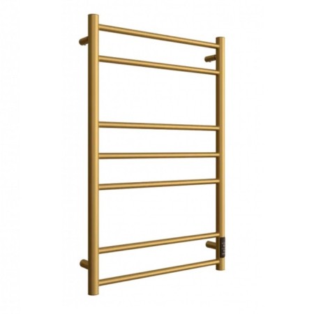 The electric heated towelputor "Dvin" L Neo, 800x500 mm, dimmer, golden matte-1