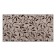 Lausal carpet, size 150x200cm, gray color, polyamide 100%, felt