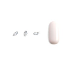 Crystals for volumetric inlay Pole 