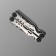Stinger multitul, 13 functions, steel, silver-black, nylon cover
