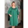 Female dress, size 50, green color