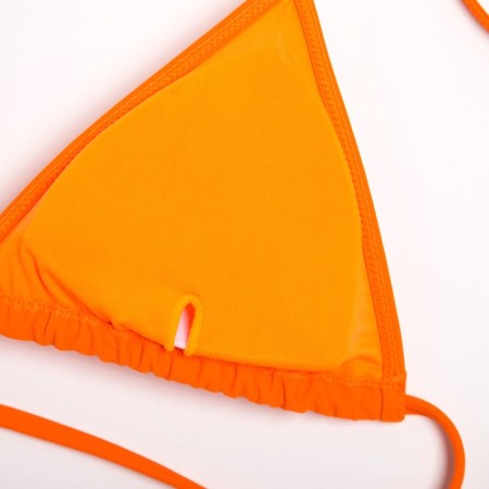 Separate male swimsuit minku with a top color orange, size 48-8