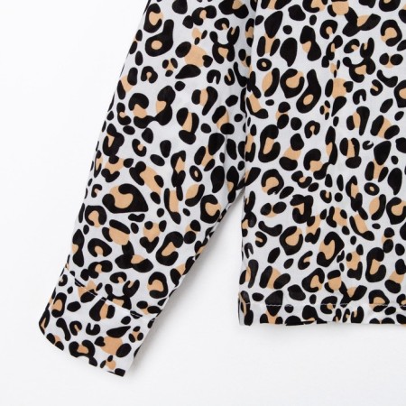 Pajamas (shorts, jacket) KAFTAN, White, p. 48-50-8