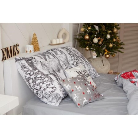 New Year. Bed linen "Ethel" Forest Tale, Euro, 200 × 217 cm, 240 × 220 cm, 70 × 70 cm, 2 pcs-9