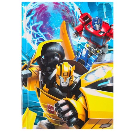 Notepad A6, 40 sheets in a hard cover, transformers-2