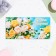 Money envelope "Happy Birthday!" bush roses, congruen, glitter, 16.5 x 8.5 cm