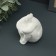 Figure "Lady" 10x7x10cm, white