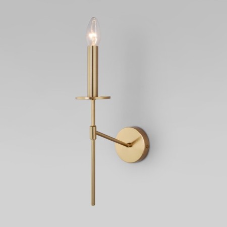 Wall lamp Eurosvet anders 60142/1, E14, 1x60W, 180x100x370 mm, brass color