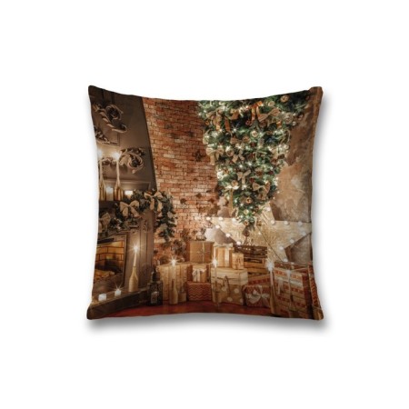 Pillowess decorative "Gifts for the family", on a zipper, size 45x45 cm