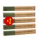 Bamboo dental brush average 10 pieces, mix of flowers
