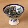 Candy of Rishtan ceramics "Flowers", blue 13 cm,