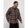 Male windbreaker, size 52, burgundy color