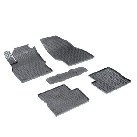 A set of rubber mats on a/m Opel Corsa